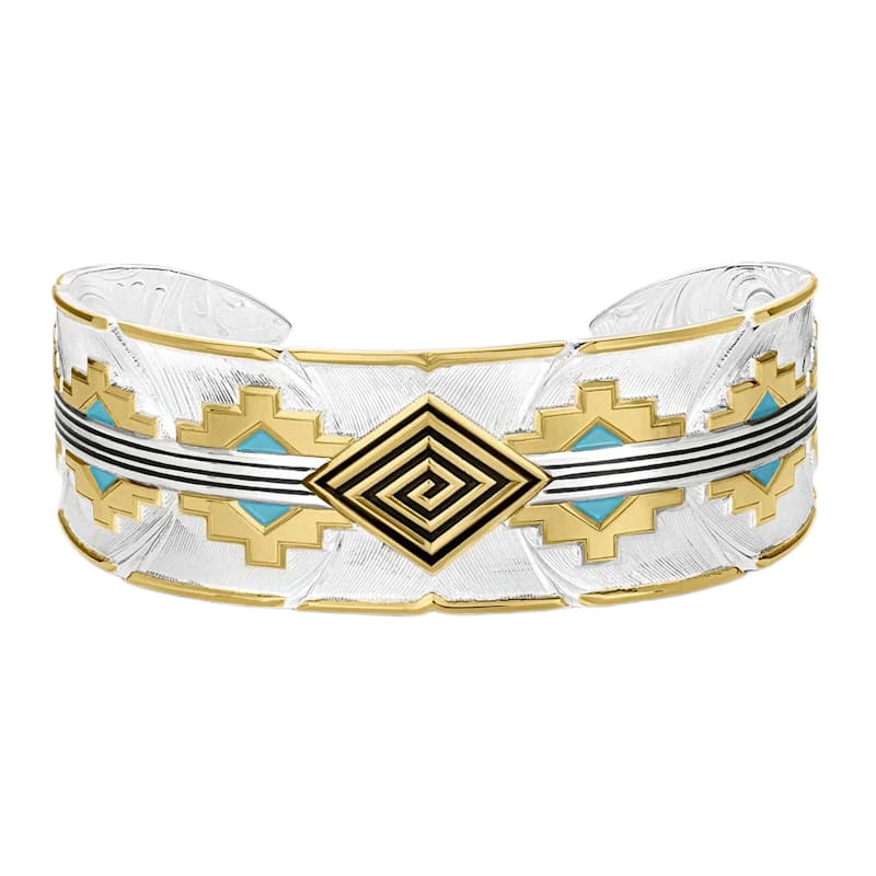 Montana Silversmiths Painted Sky Cuff Bracelet