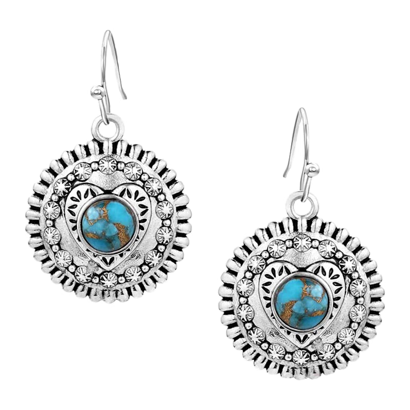 Montana Silversmiths Love For You Turquoise Earrings