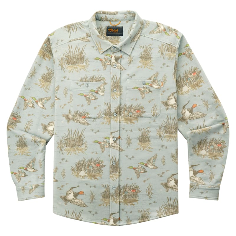 Marsh Wear Fireside Long-Sleeve Overshirt
