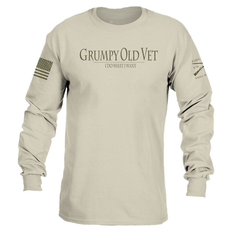 Grunt Style Grumpy Old Vet Long-Sleeve T-Shirt