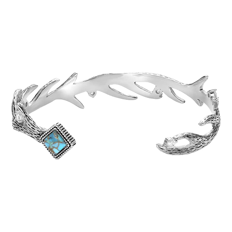 Montana Silversmiths Rugged Beauty Turquoise Cuff Bracelet