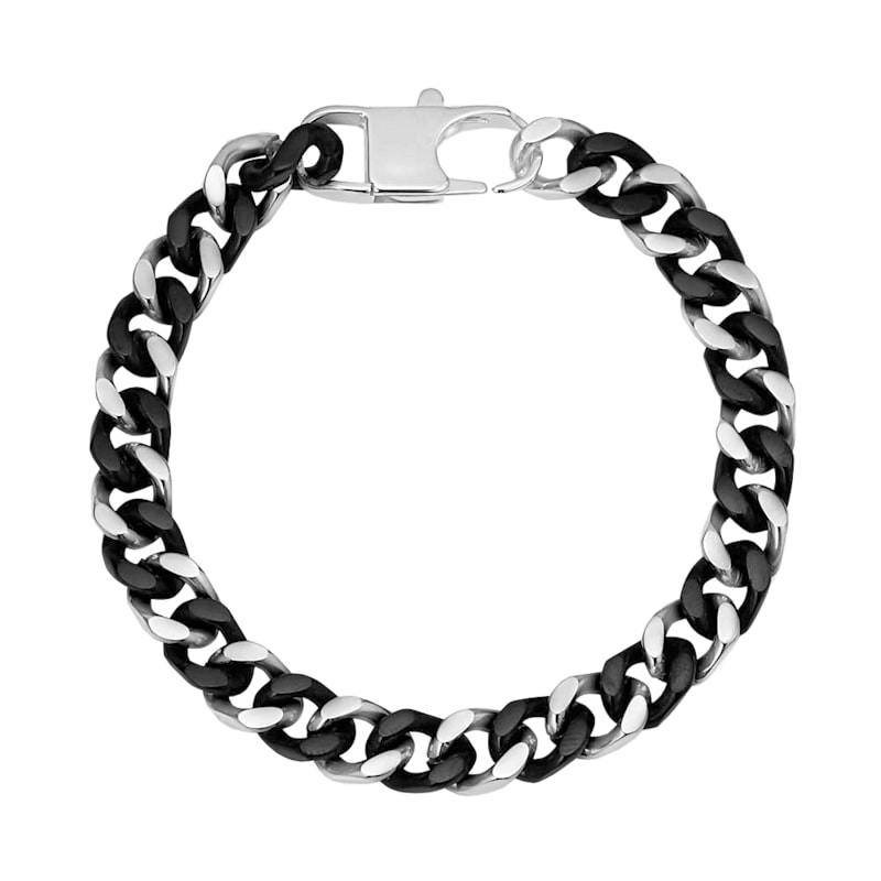 Montana Silversmiths 2-Tone Cuban Link Chain Bracelet