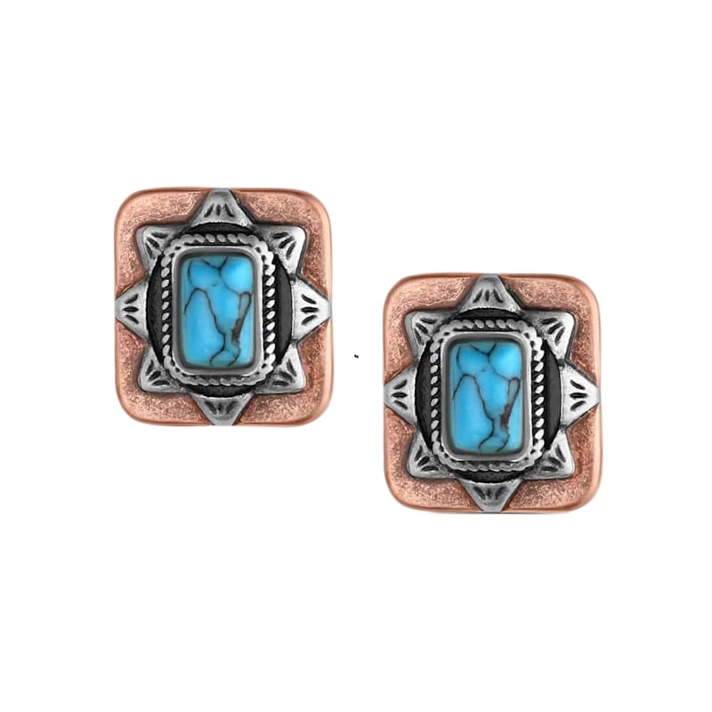 Montana Silversmiths Sienna Canyon Post Earrings