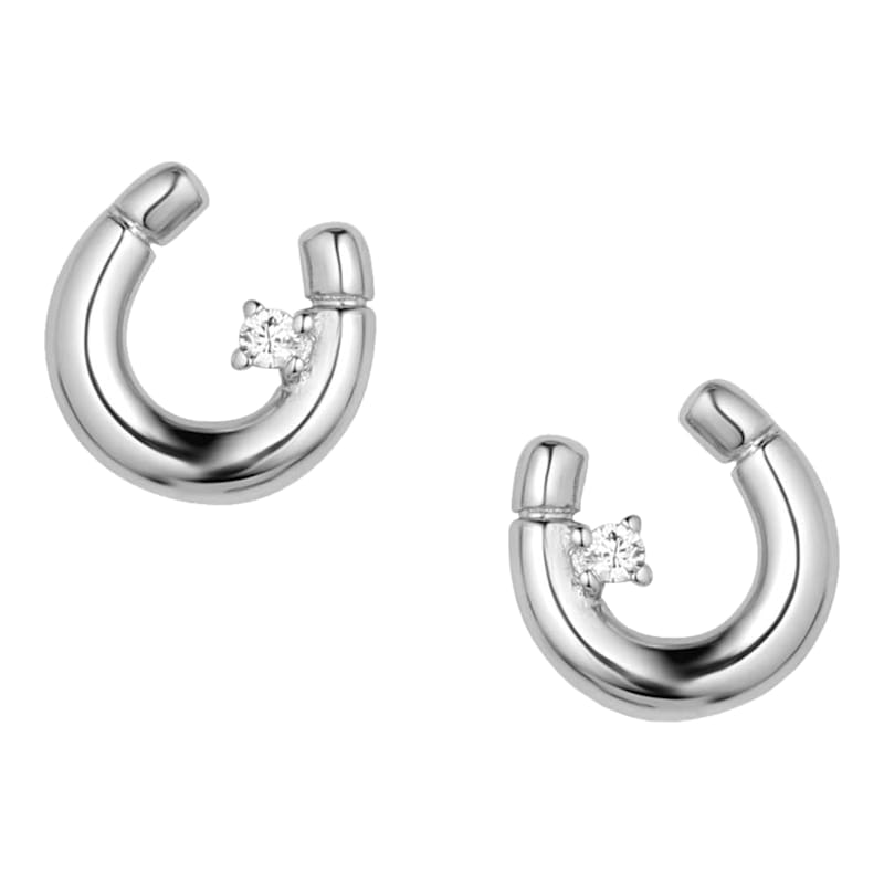Montana Silversmiths Little Light Horseshoe Earrings