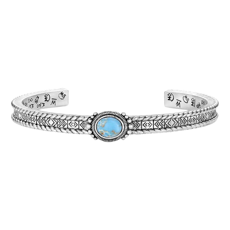 Montana Silversmiths Denim Nights Cuff Bracelet