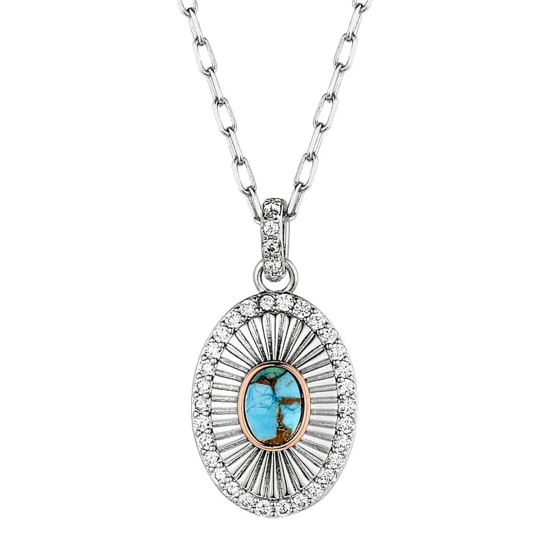Montana Silversmiths Turquoise Sunburst Necklace