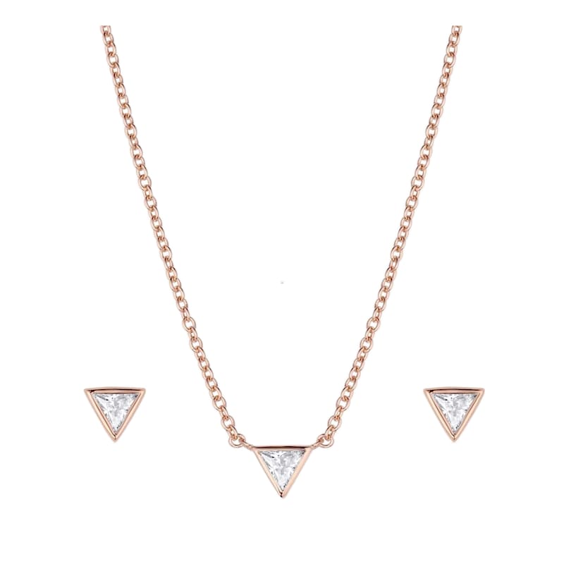 Montana Silversmiths Rose Of The Rockies Jewelry Set