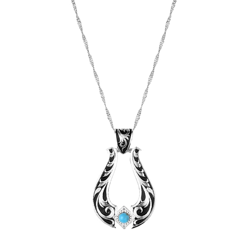 Montana Silversmiths Callie's Turquoise Trail Necklace