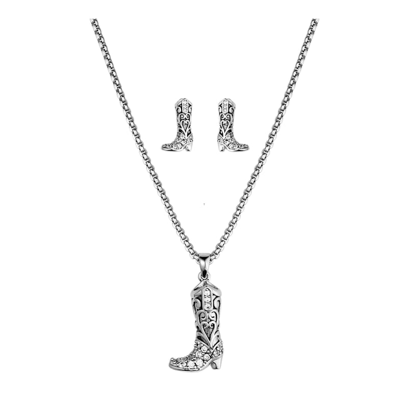 Montana Silversmiths Kicking Up Dust Jewelry Set