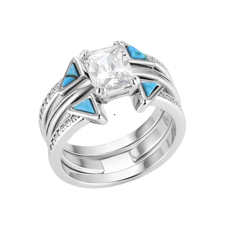 Montana Silversmiths Skyline Stack Ring Set