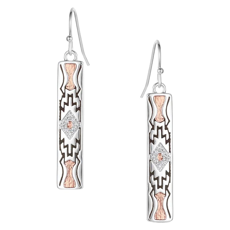 Montana Silversmiths Golden Horizon Bar Earrings