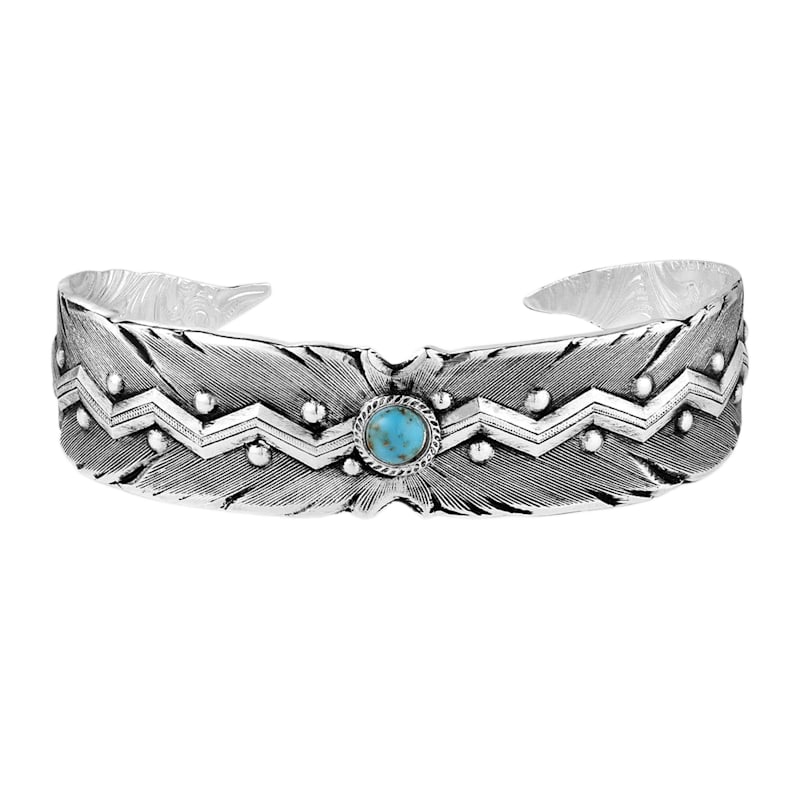 Montana Silversmiths Wild Lightning American Made Cuff Bracelet