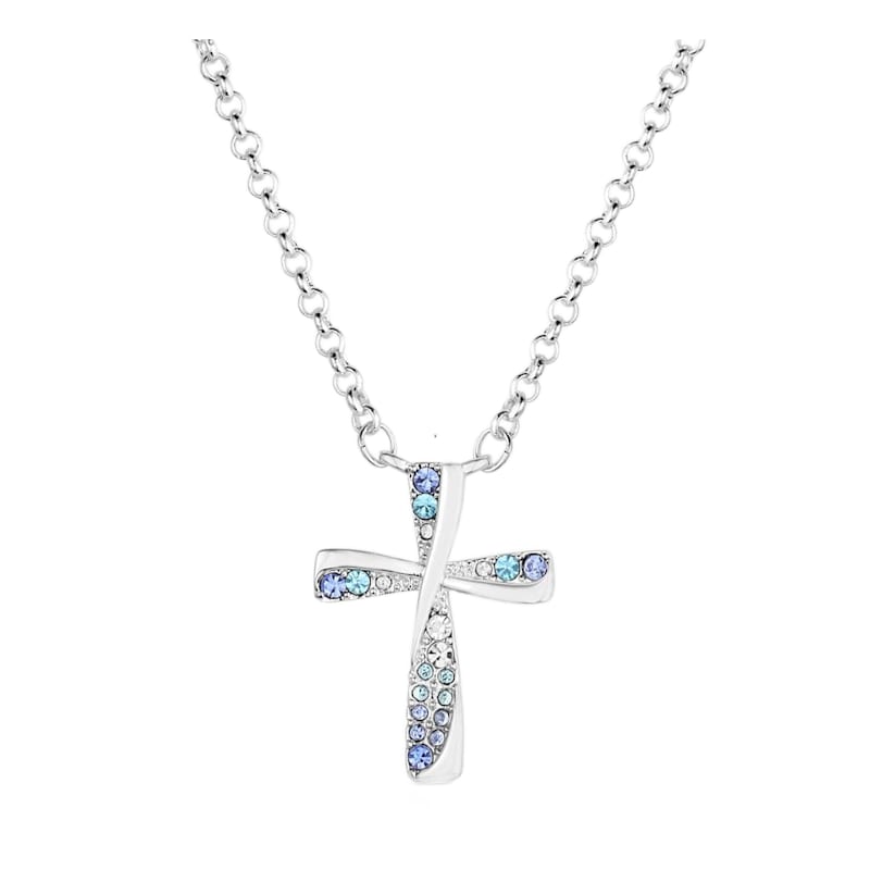 Montana Silversmiths Faith In Lights Cross Necklace