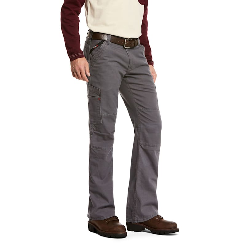 Ariat FR M5 Stretch DuraLight Canvas Stackable Straight-Leg Pants for Men
