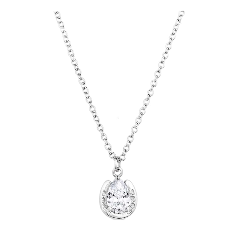 Montana Silversmiths Lucky Trot Crystal Necklace