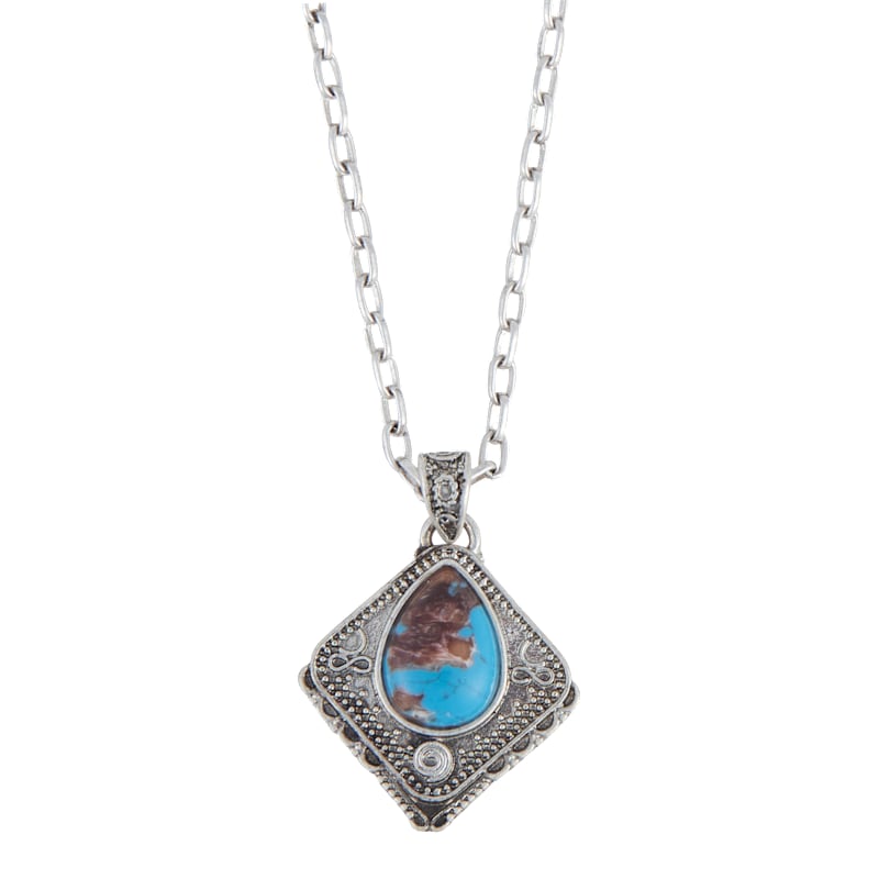 Howard's Asteria Square Pendant Necklace