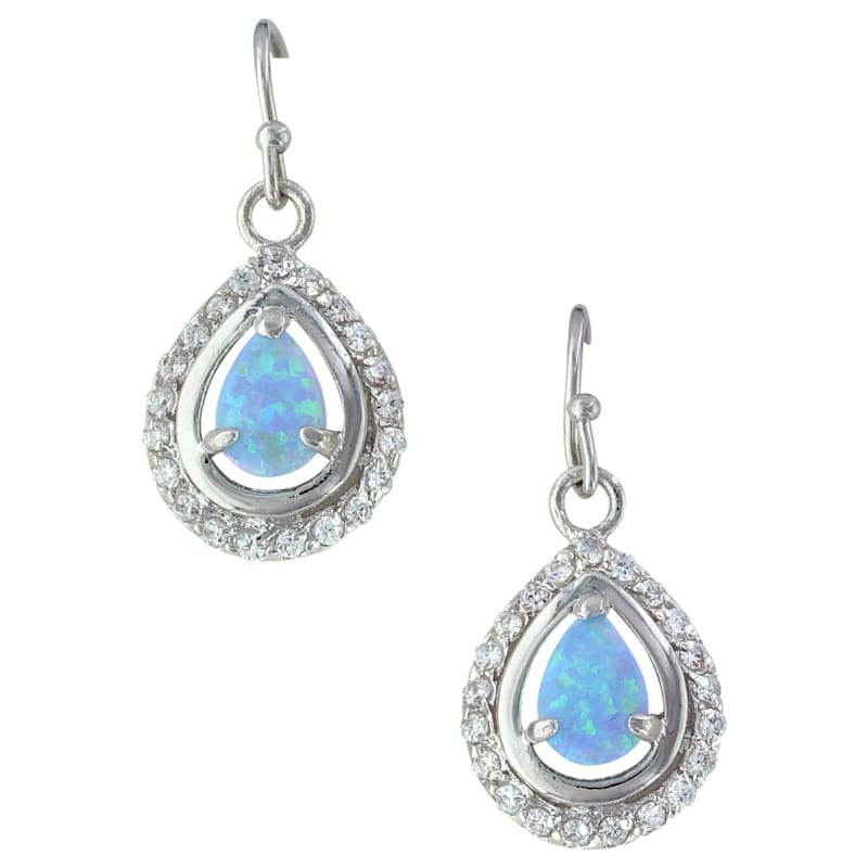 Montana Silversmiths River Lights on Ice Teardrop Earrings