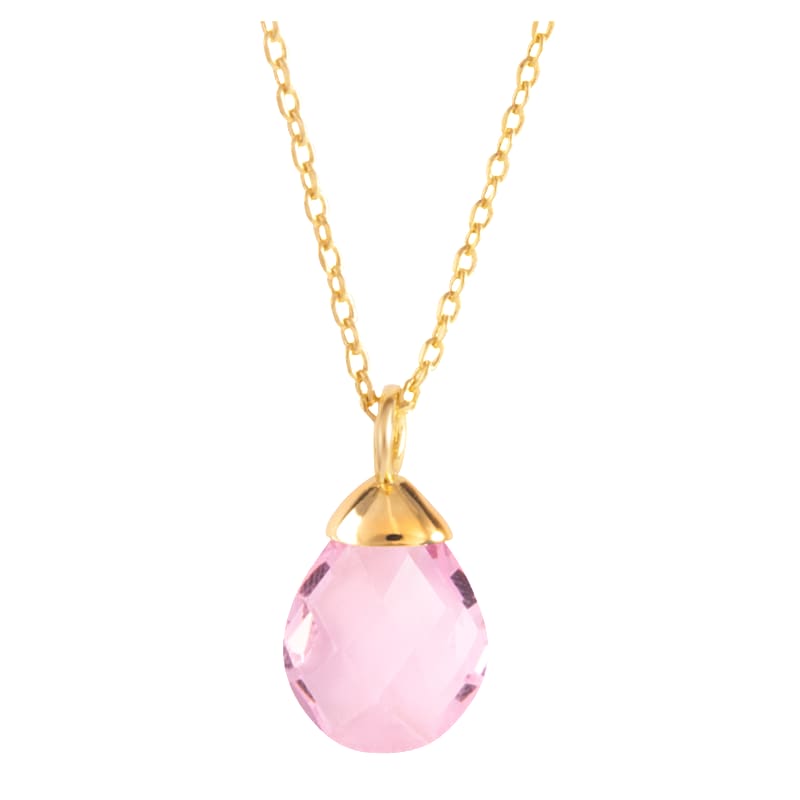 Amanda Blu October Birthstone Charm Necklace