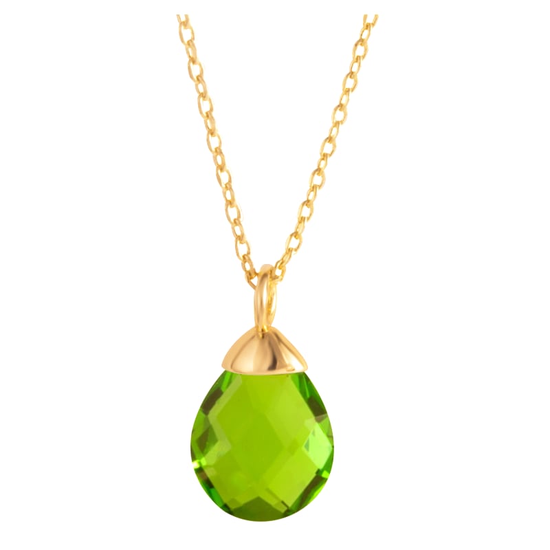 Amanda Blu August Birthstone Charm Necklace