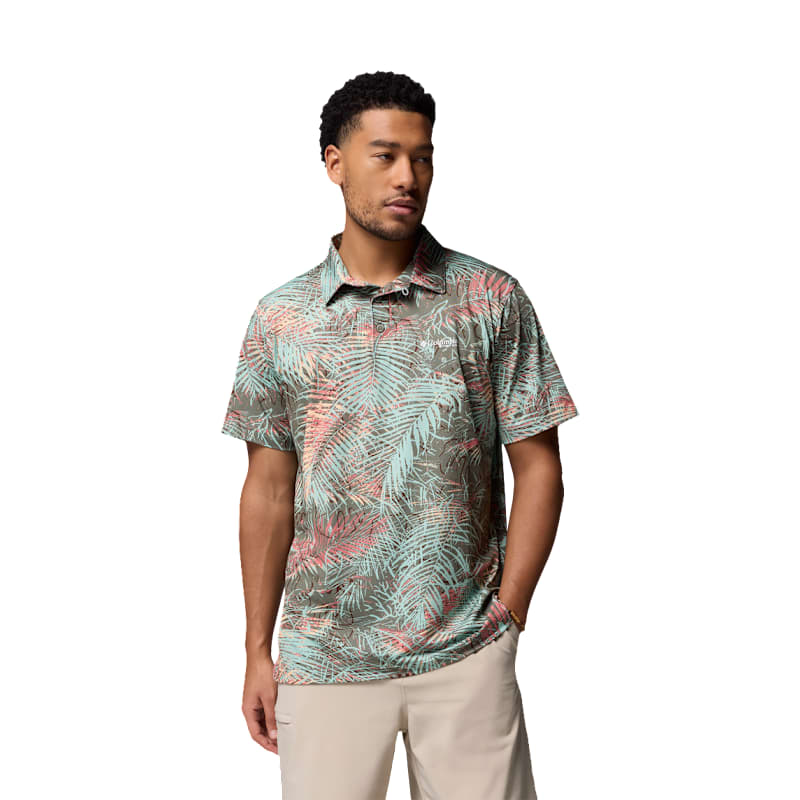 Columbia Super Slack Tide II Stretch Short-Sleeve Polo