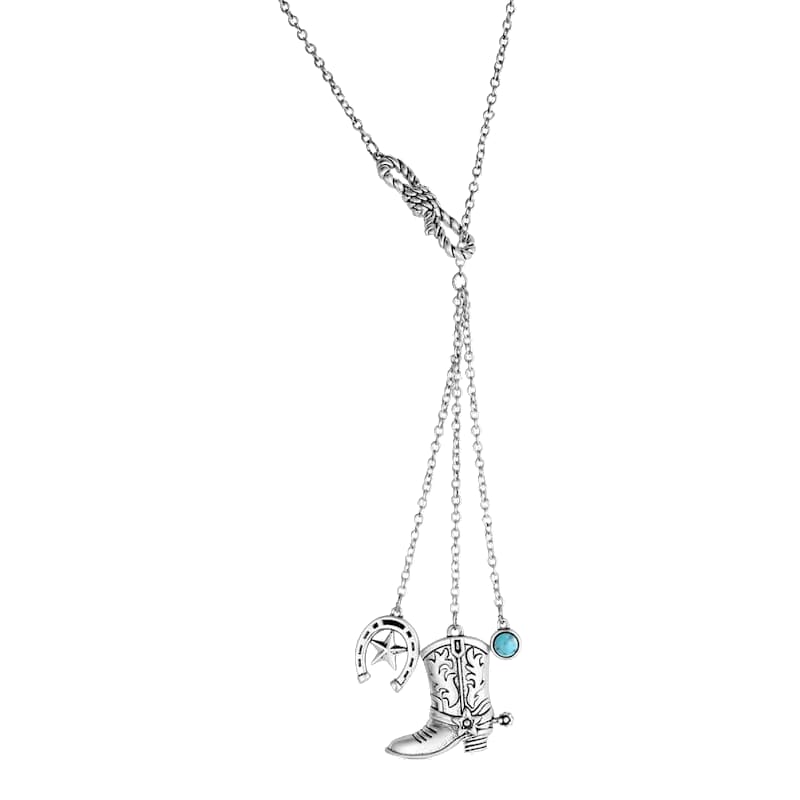 Montana Silversmiths Cowgirl Kind Charm Necklace