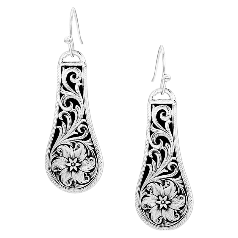 Montana Silversmiths Desert Marigold Floral Earrings
