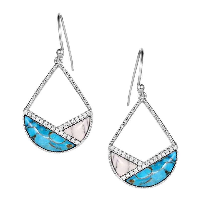 Montana Silversmiths Canyon Drop Earrings
