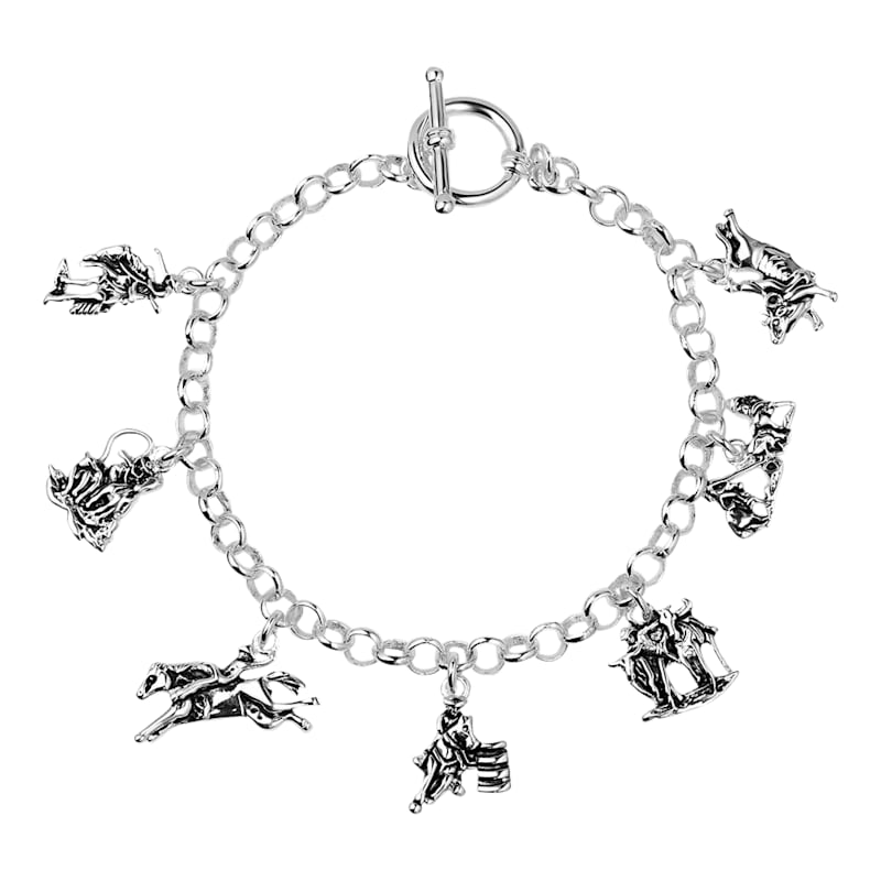 Montana Silversmiths Charms of Champions Rodeo Bracelet