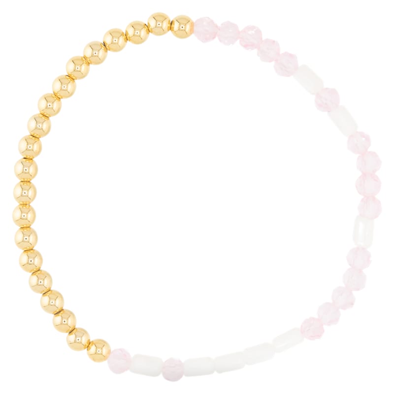 Amanda Blu Gold Survivor Morse Code Bracelet