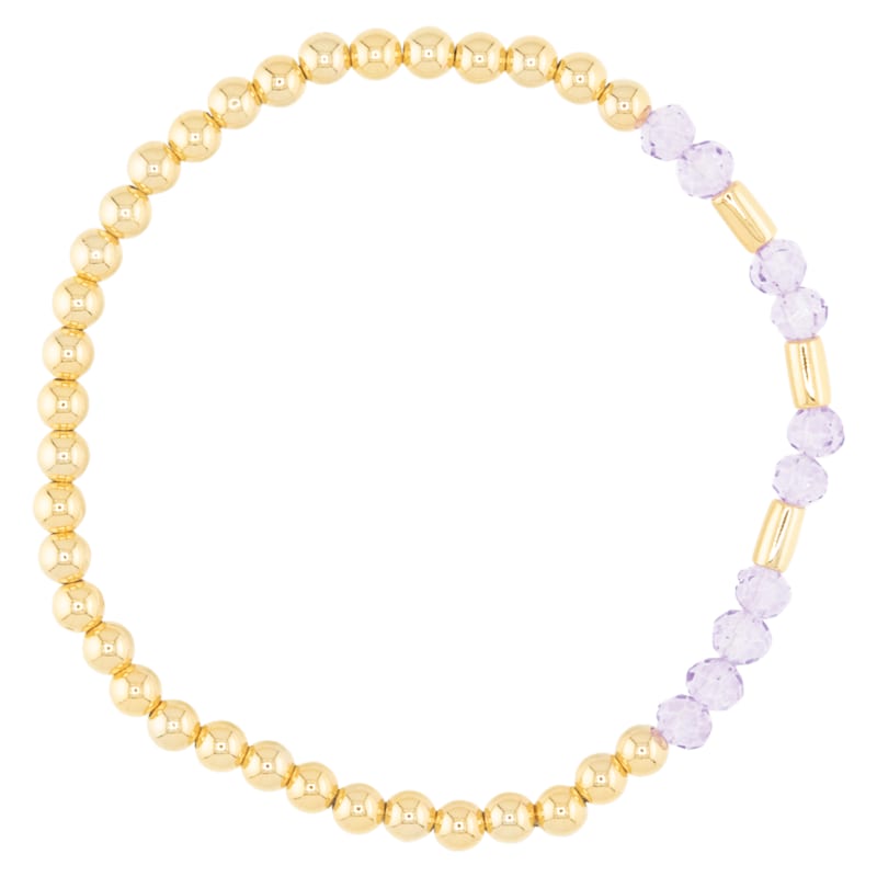 Amanda Blu Gold Faith Morse Code Bracelet