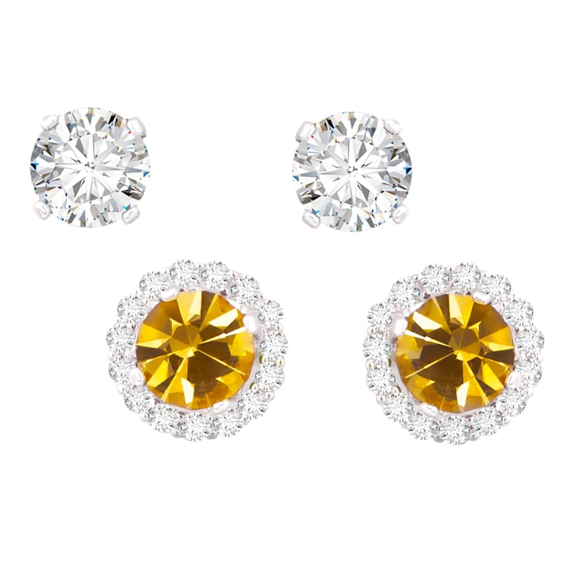 Amanda Blu November Birthstone Earrings
