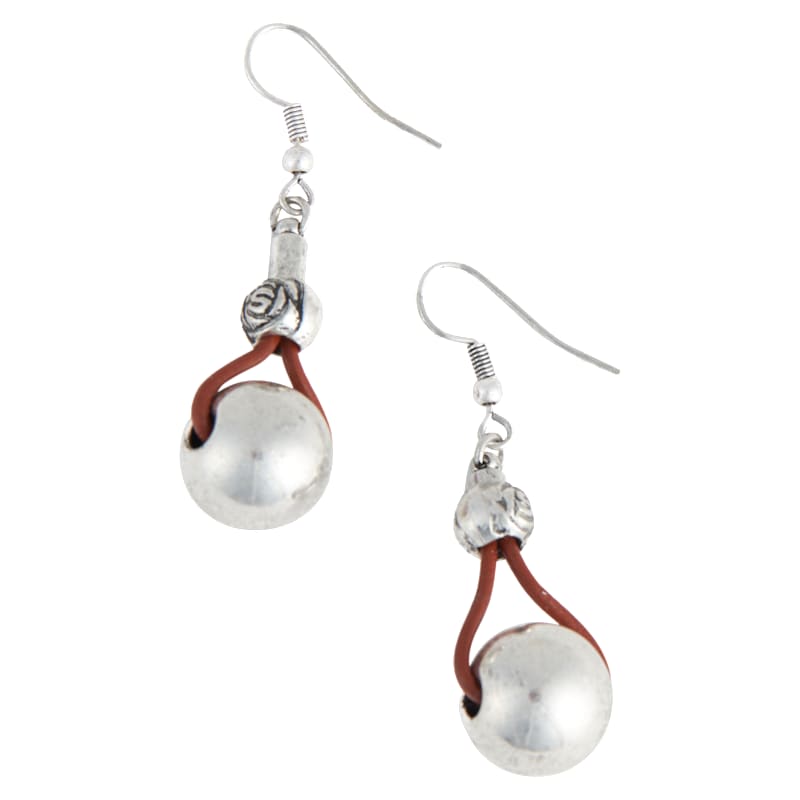 Howard's Wild Spirit Leather Drop Earrings