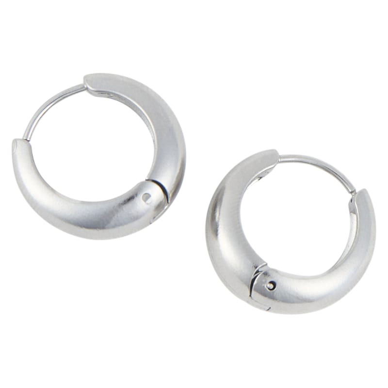Howard's Narelle Silver Waterproof Graduated Hoop Earrings