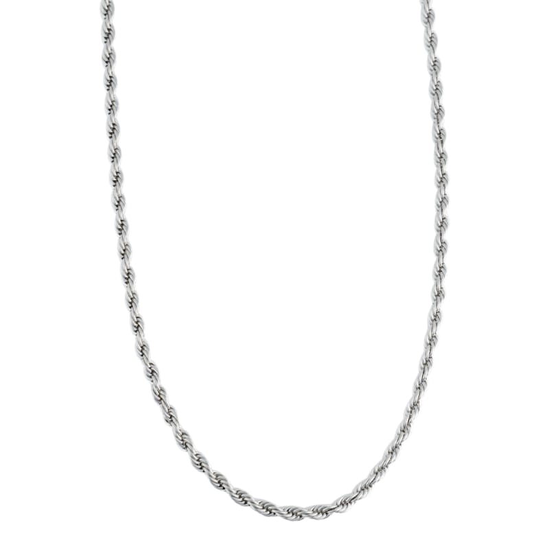 Howard's Narelle Waterproof Rope Silver Chain Necklace