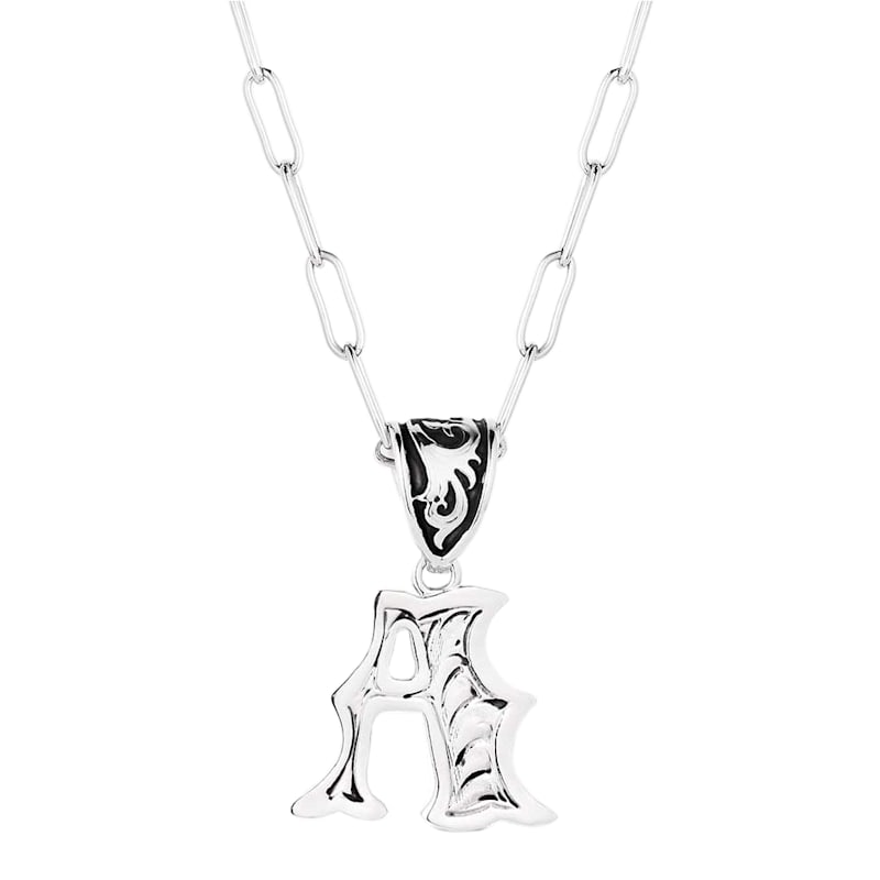 Montana Silversmiths Western "A" Initial Necklace