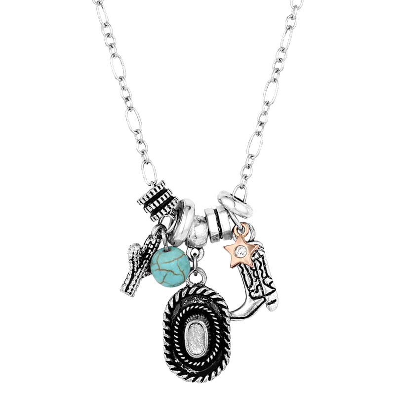 Montana Silversmiths Country Connections Charm Necklace