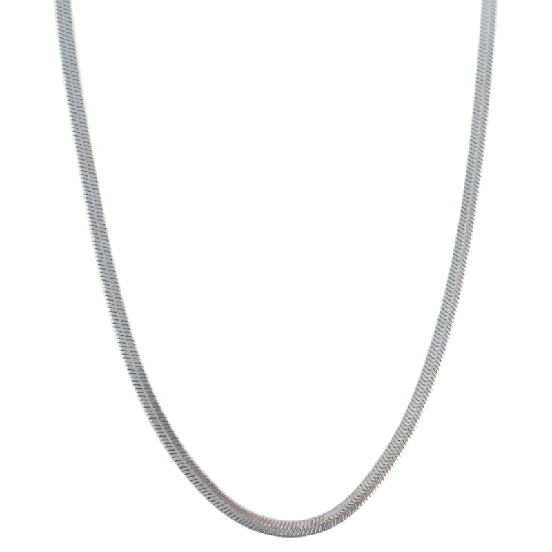 Howard's Narelle Waterproof Snake Silver Chain Necklace