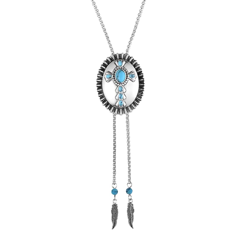 Montana Silversmiths Unbroken Faith Bolo Necklace