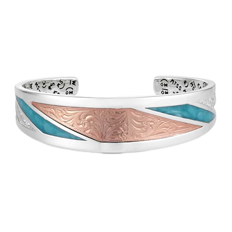 Montana Silversmiths Tulsa Time Cuff Bracelet