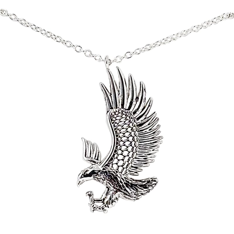 Amanda Blu Eagle Silver Necklace