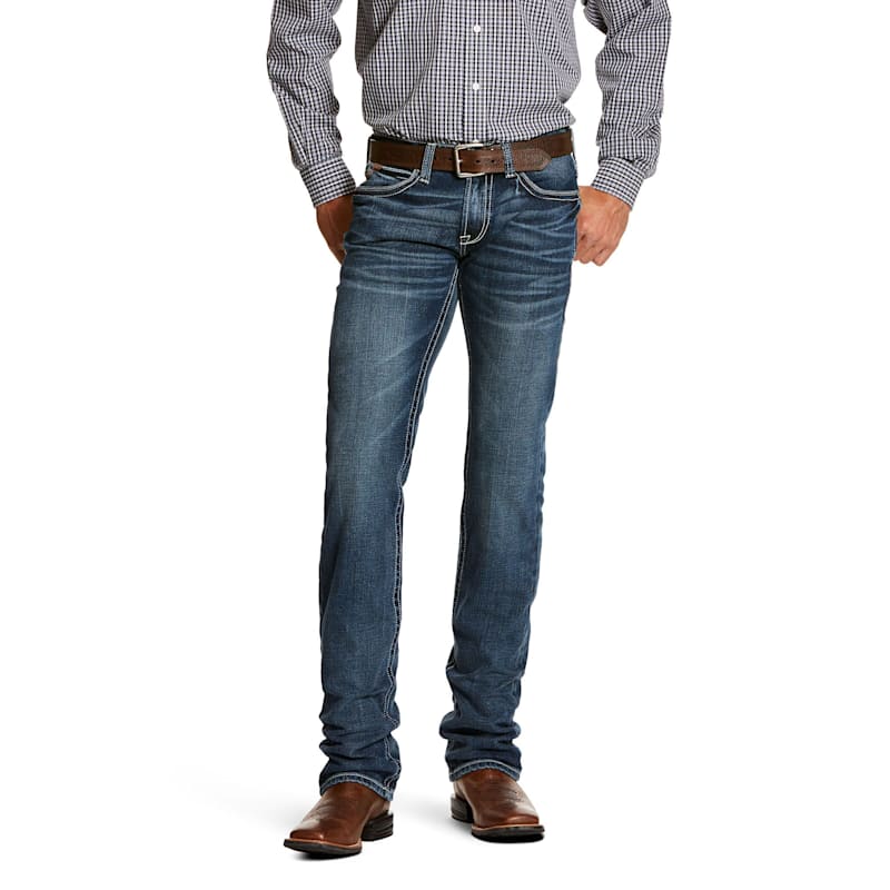 Ariat M7 Rocker Stretch Coltrane Stackable Straight-Leg Jeans for Men
