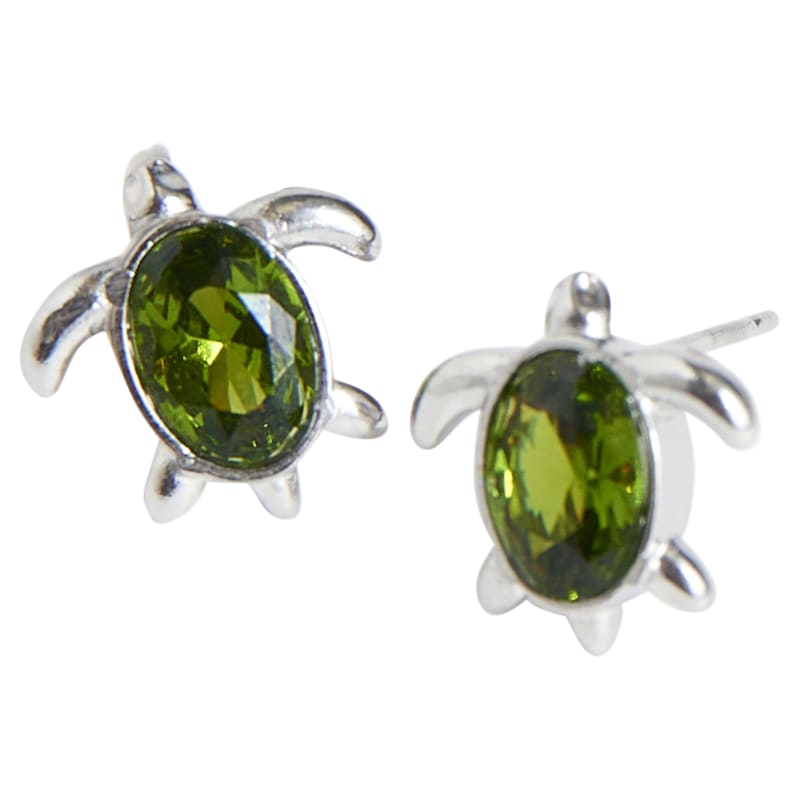 Howard's Narelle Silver Waterproof Turtle Stud Earrings