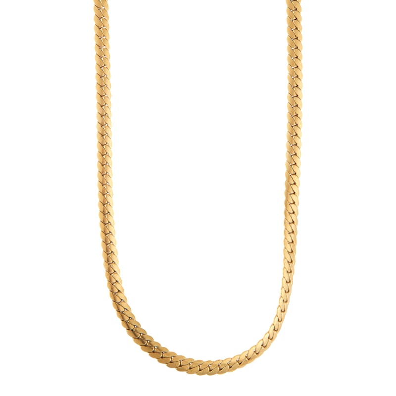 Howard's Narelle Gold Waterproof Herringbone Chain Necklace