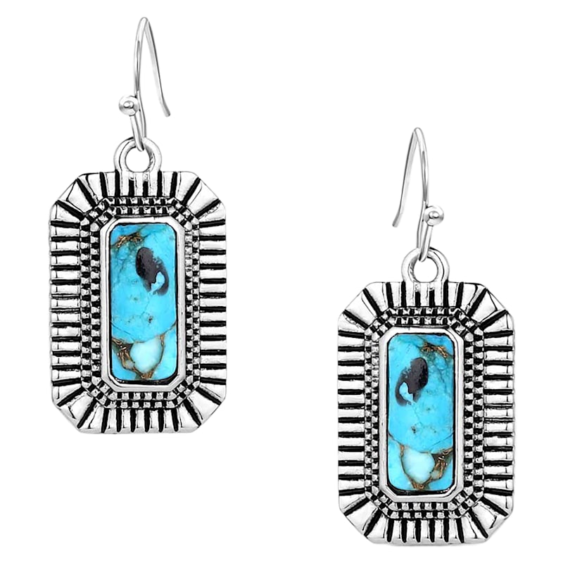 Montana Silversmiths Turquoise Sky Earrings
