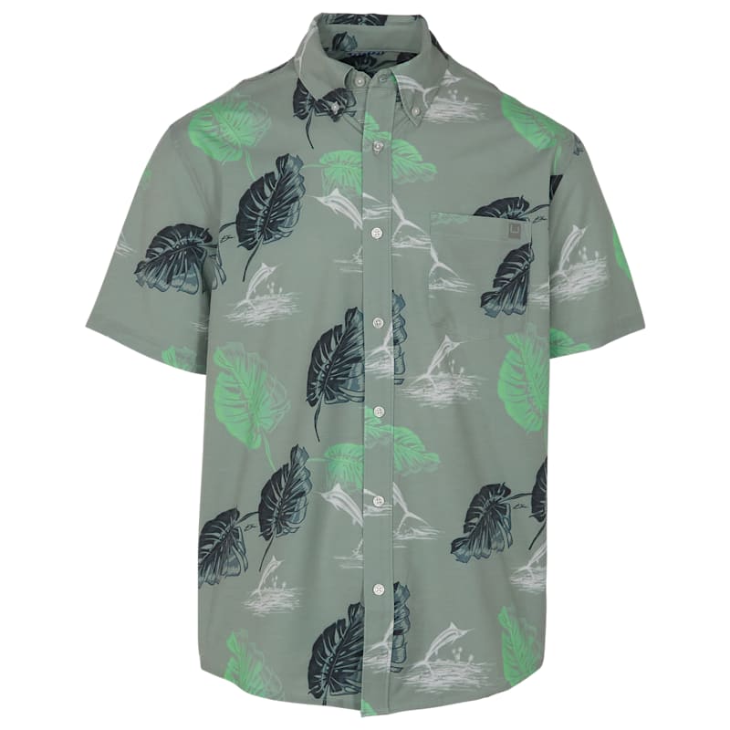 Huk Kona Short-Sleeve Button-Down Shirt