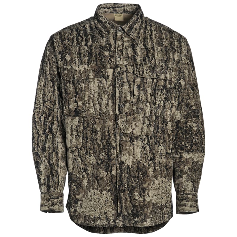 RedHead Silent-Hide Button-Down Long-Sleeve Shirt