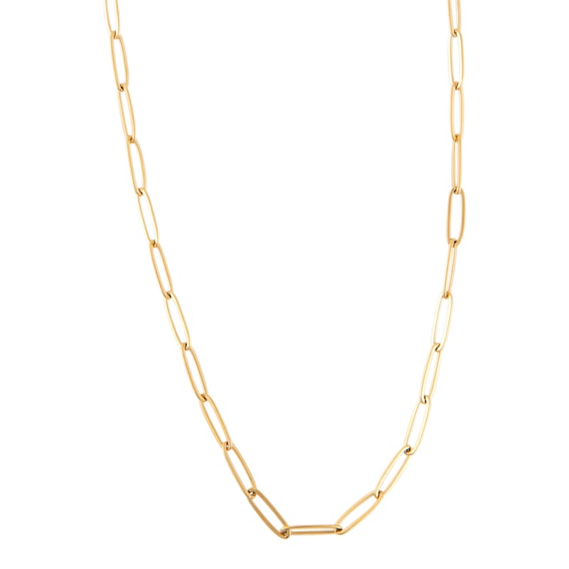 Howard's Narelle Waterproof Paperclip Gold Chain Necklace