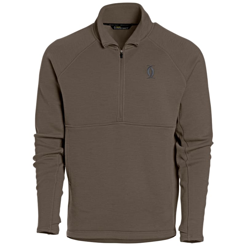 Cabela's Instinct Ridge Hunter Heavyweight Merino Base Layer Quarter-Zip Pullover