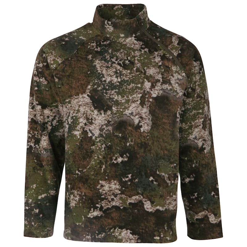 RedHead Fleece Mock Turtleneck Pullover with 4MOST WINDSHEAR for Men