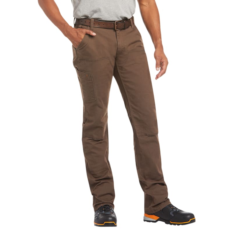 Ariat Rebar M4 Made Tough Relaxed DuraStretch Double-Front Straight-Leg Pants for Men